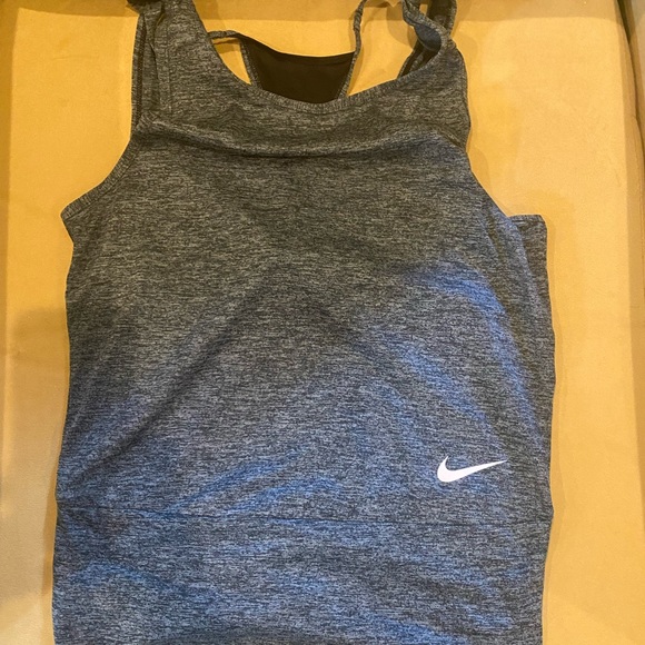 Nike gray dry fit tank - Picture 1 of 3